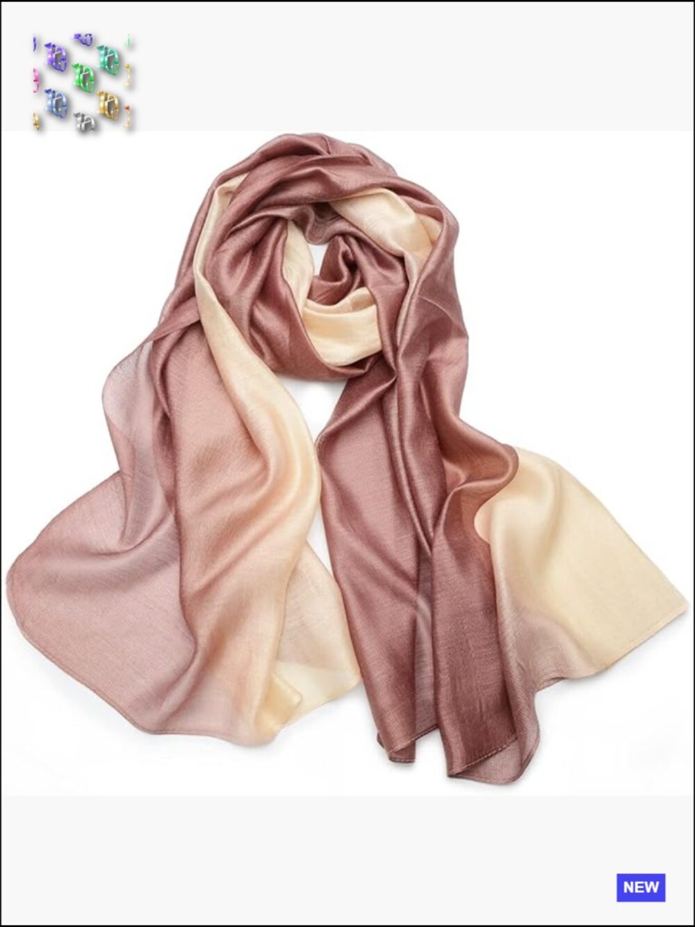 Elegant Soft Cotton Silk Scarf Shawl Wrap for Women Evening Wedding Party